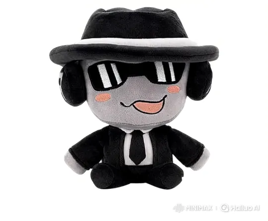 Plush Toy Dashes in Classic Car, Evades Police Chase – AI Generated Video | Hailuo AI