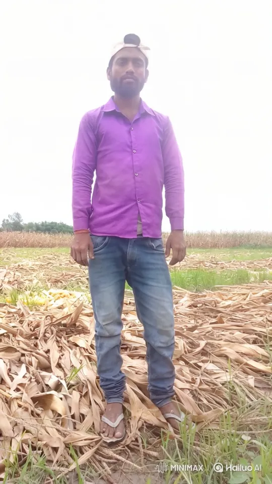 Man Transforms Confidence, Enters Luxury Sedan in Harvested Field – AI Generated Video | Hailuo AI