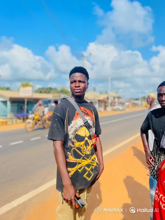 Young Man Stands by Road with Dynamic Camera Tracking – AI Generated Video | Hailuo AI
