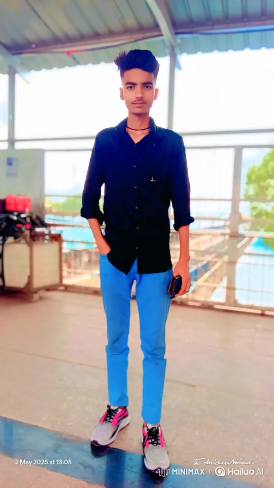 Stylish Young Man in Thought at Train Station – AI Generated Video | Hailuo AI