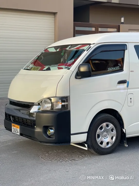 Custom White Van Demonstrates Air Suspension System – AI Generated Video | Hailuo AI