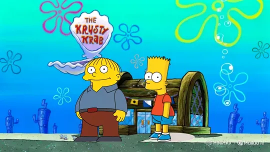 SpongeBob and Patrick Sing Enthusiastically Underwater – AI Generated Video | Hailuo AI