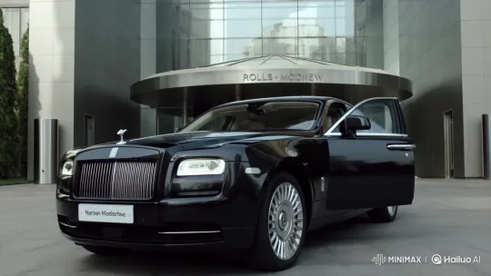 Prime Minister Modi Arrives at Official Event in Rolls Royce – AI Generated Video | Hailuo AI