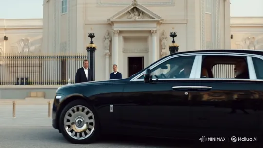 PM Narendra Modi Arrives in Black Rolls Royce for Official Greeting – AI Generated Video | Hailuo AI