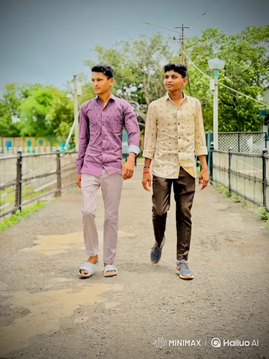 Narendra Modi Greet Young Men on Walk – AI Generated Video | Hailuo AI
