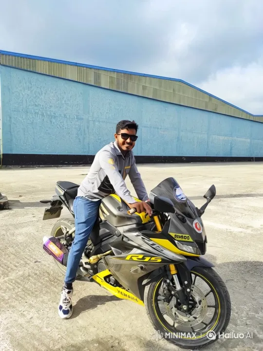 Young Man Transition from Motorcycle to Porsche – AI Generated Video | Hailuo AI
