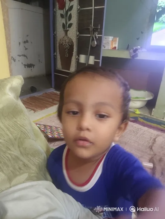 Toddler Blows Kiss in Heartwarming Home Video – AI Generated Video | Hailuo AI