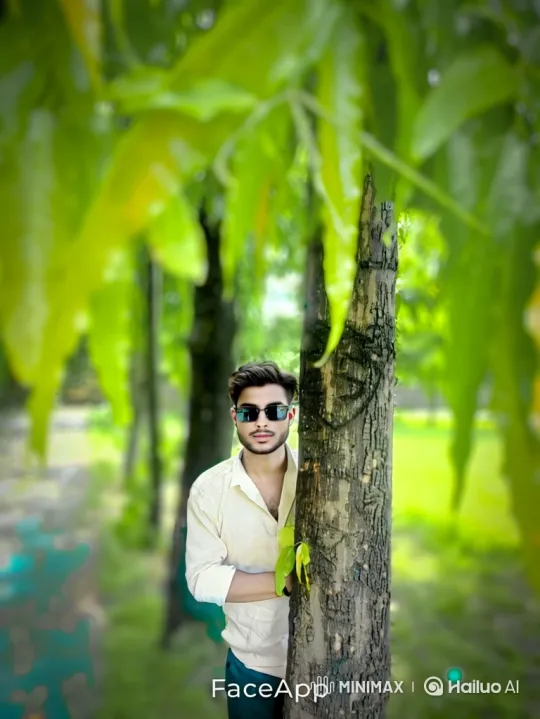 Romantic Encounter in a Golden-Hour Park – AI Generated Video | Hailuo AI