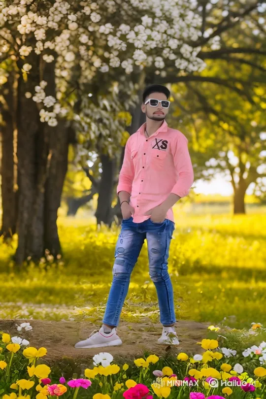 Young Couple in Serene Park Setting – AI Generated Video | Hailuo AI