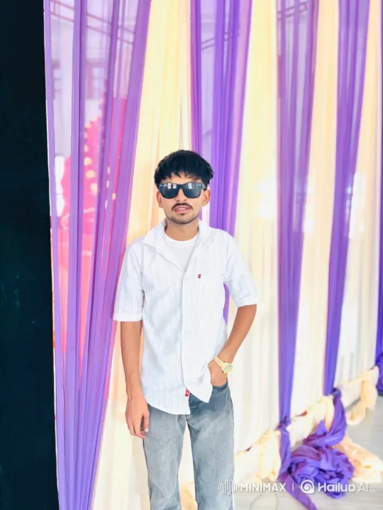Young Man in Sunglasses with Evolving Pose – AI Generated Video | Hailuo AI