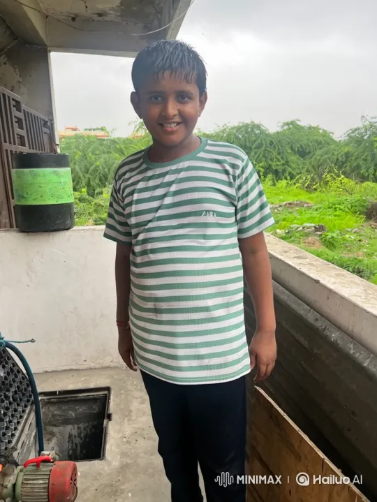 Young Boy Meets Man Resembling Modi in Heartwarming Encounter – AI Generated Video | Hailuo AI