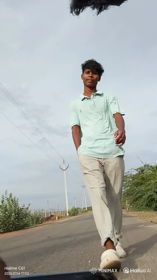 Young Man Meets Traditional Indian Gentleman Amid Rural Landscape – AI Generated Video | Hailuo AI