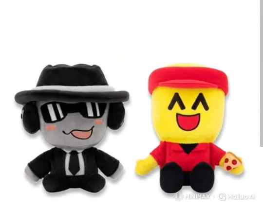 Plush Toys Share Affectionate Kiss – AI Generated Video | Hailuo AI
