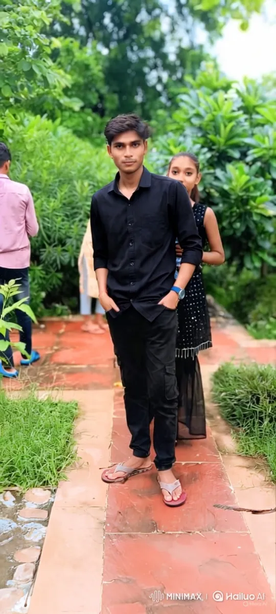 Young Man Meets Narendra Modi in Garden – AI Generated Video | Hailuo AI