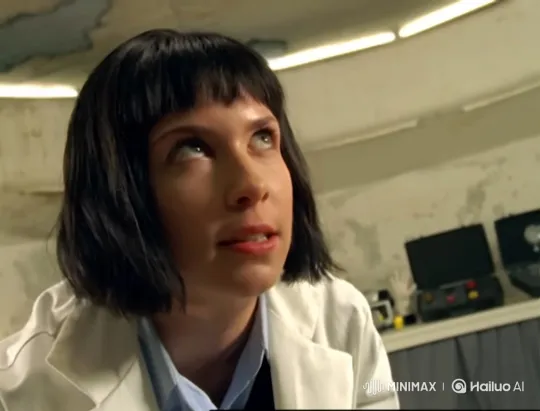 Woman in Lab Coat Asks, "Should I Do It?" – AI Generated Video | Hailuo AI