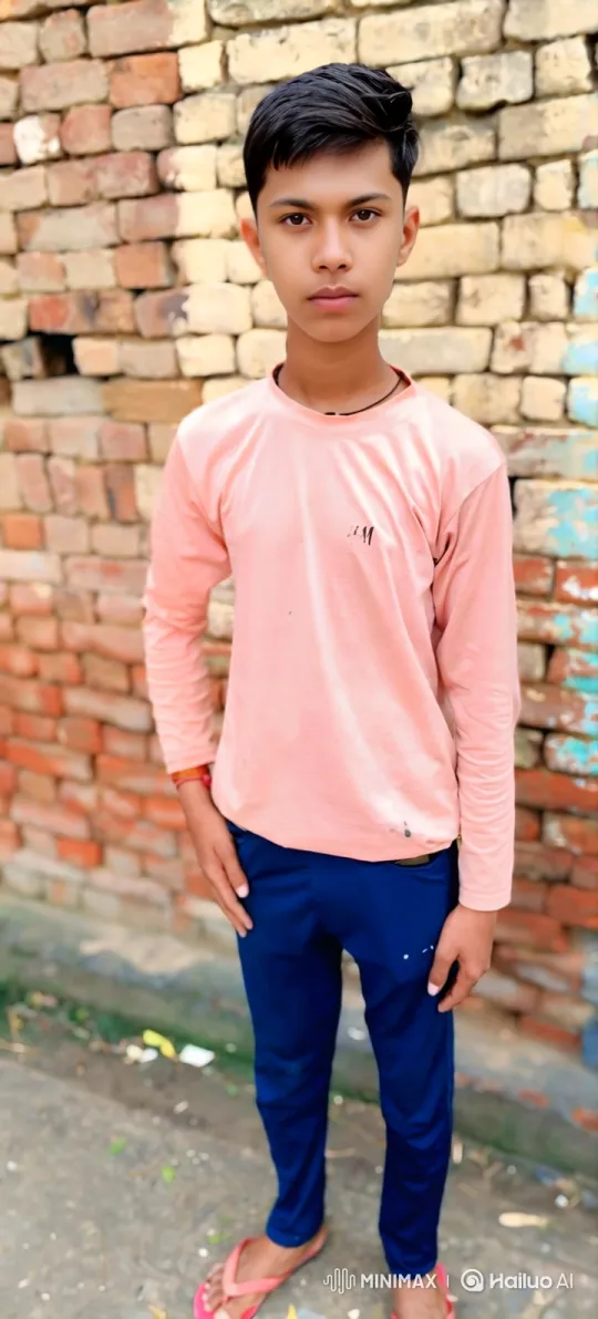 Young Boy Meets Man Resembling Modi in Handshake Scene – AI Generated Video | Hailuo AI