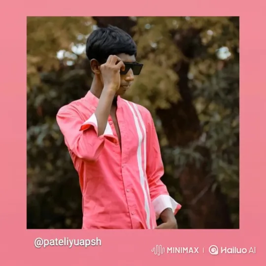 Young Man Styles Sunglasses Outdoors – AI Generated Video | Hailuo AI