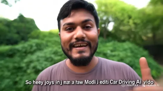 Video Editing Tutorial: Meet Modi Ji Car Driving AI – AI Generated Video | Hailuo AI