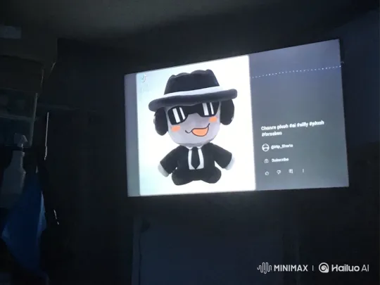 Plush Character Fleeing Office After Reading Application – AI Generated Video | Hailuo AI