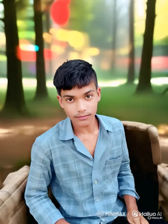 Young Man Meets Older Gentleman in Forest Setting – AI Generated Video | Hailuo AI