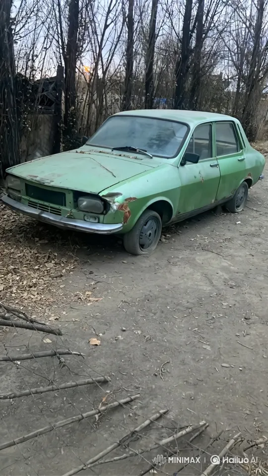 Neglected Car Miraculously Revives and Repairs Itself – AI Generated Video | Hailuo AI