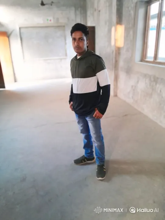 Young Man Reflects in an Empty Room – AI Generated Video | Hailuo AI