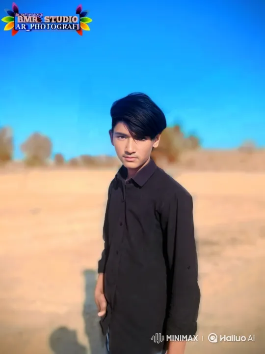 Young Man Drives Luxury Rolls-Royce Across Sandy Landscape – AI Generated Video | Hailuo AI