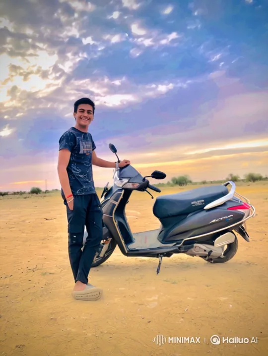 Young Man Meets Narendra Modi in Open Field – AI Generated Video | Hailuo AI