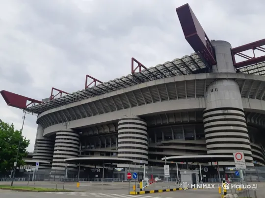 San Siro Stadium: A Majestic Ode to Architecture – AI Generated Video | Hailuo AI