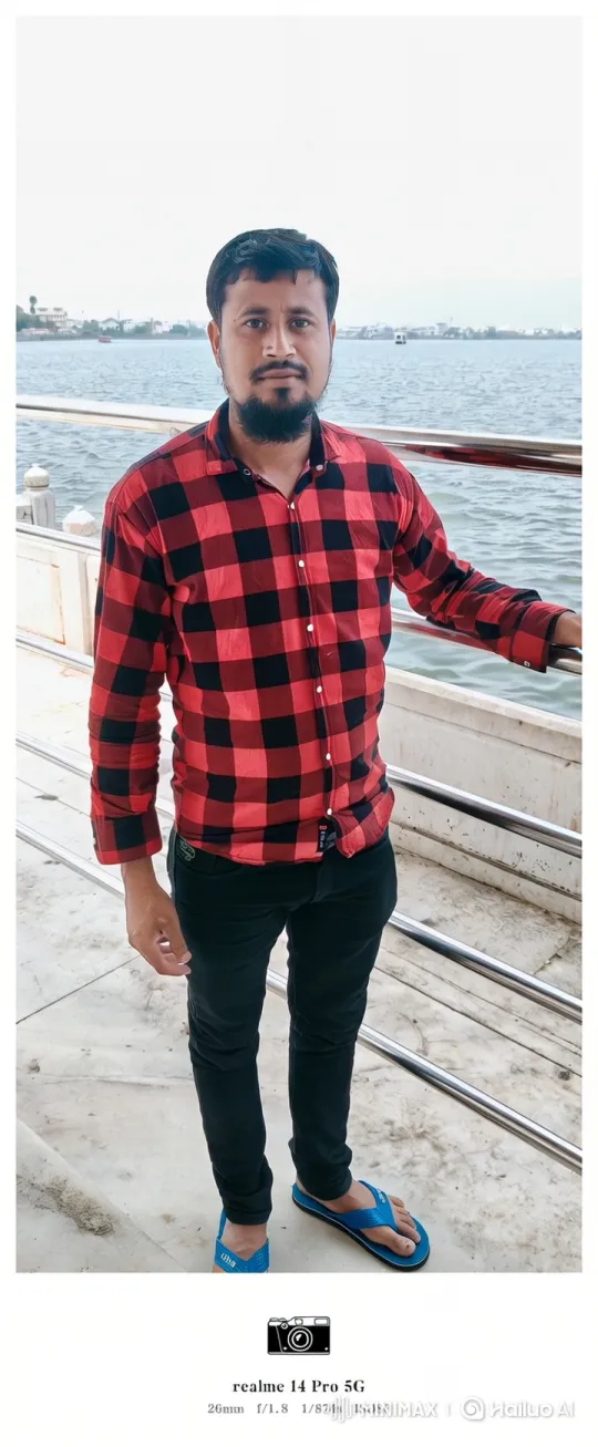 Indian PM Modi Meets Man on Waterfront Promenade – AI Generated Video | Hailuo AI