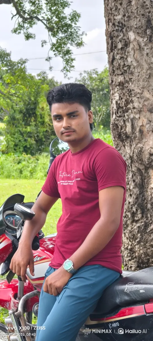 Young Man Transition from Motorcycle to Car – AI Generated Video | Hailuo AI