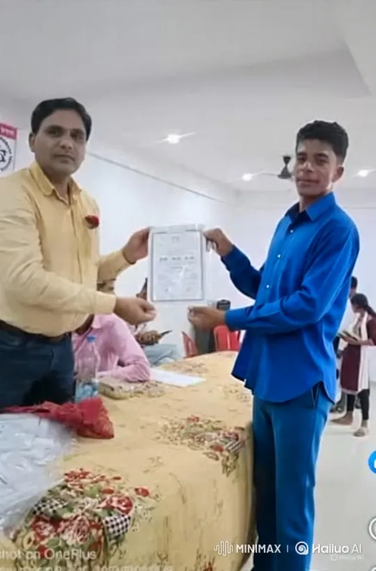 Award Presentation Ceremony with Nod of Affirmation – AI Generated Video | Hailuo AI
