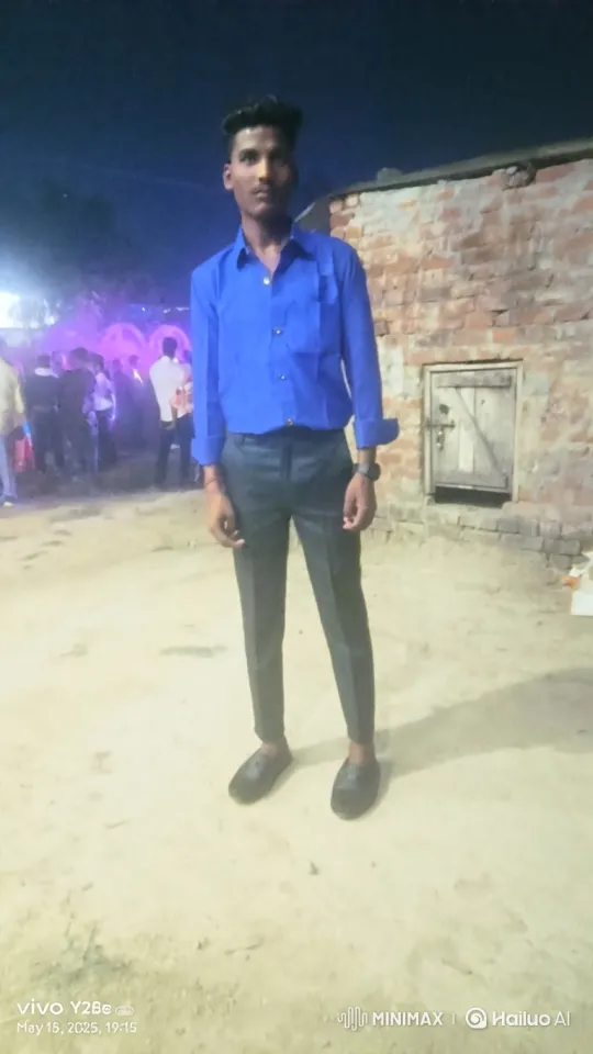 Young Man in Night Scene with Gentle Smile – AI Generated Video | Hailuo AI