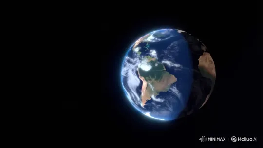 Earth from Space: Majestic Zoom-In from Orbit – AI Generated Video | Hailuo AI