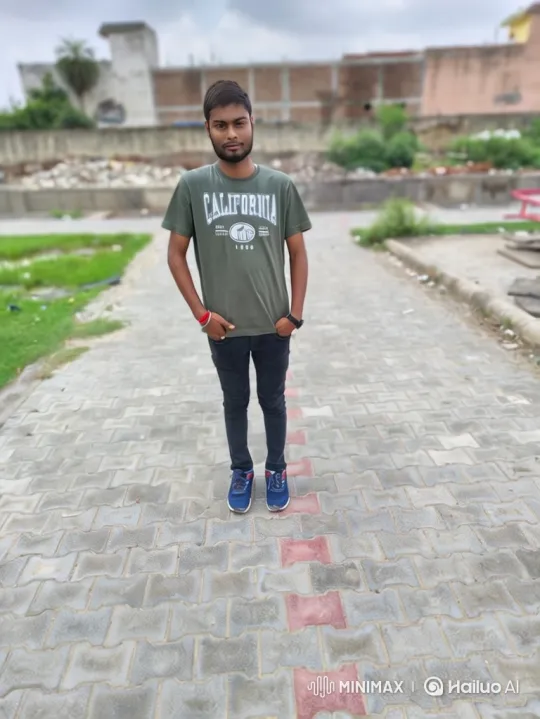 Young Man Meets Indian Prime Minister on Sunlit Lawn – AI Generated Video | Hailuo AI