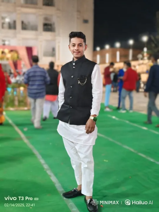 Young Man Meets Narendra Modi at Outdoor Event – AI Generated Video | Hailuo AI
