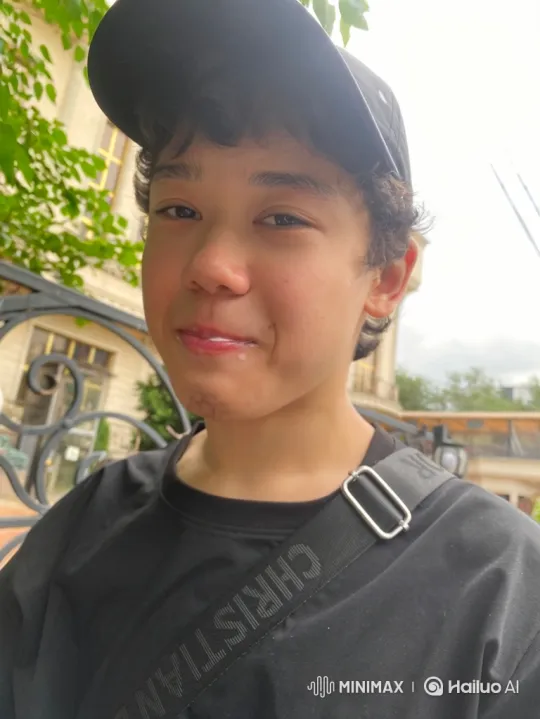 Young Man with White Substance at Mouth – AI Generated Video | Hailuo AI