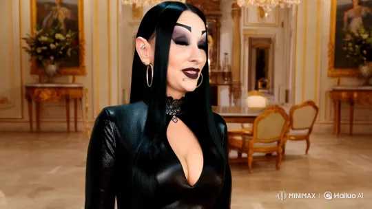 Blind Woman's Joyful Awakening in Gothic Mansion – AI Generated Video | Hailuo AI
