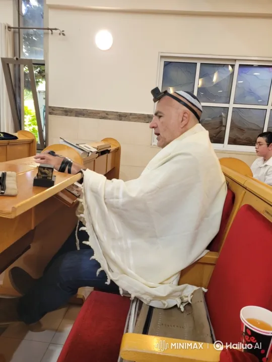 Man Prays Silently in Brightly Lit Room – AI Generated Video | Hailuo AI
