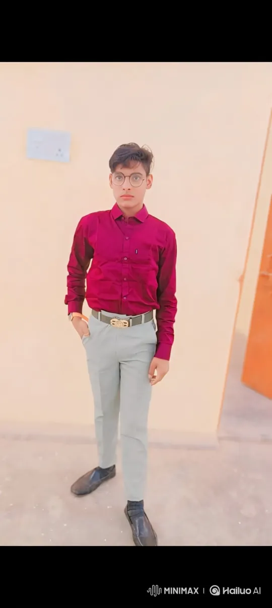 Young Man Poses Calmly in Neutral Outfit – AI Generated Video | Hailuo AI