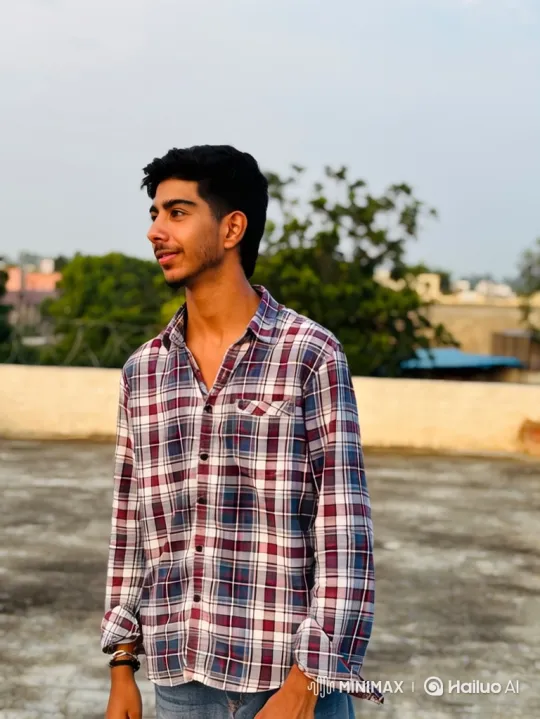 Young Man on Rooftop: A Journey from Earth to Space – AI Generated Video | Hailuo AI
