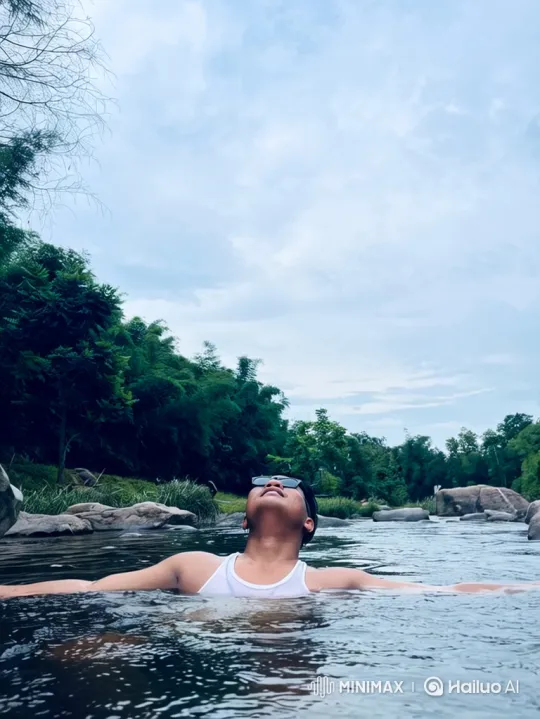 Journey from a River to Earth Orbit in a Single Shot – AI Generated Video | Hailuo AI