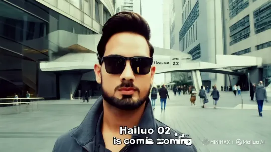 Urban Man Prepares for Hailuo 02 Encounter – AI Generated Video | Hailuo AI