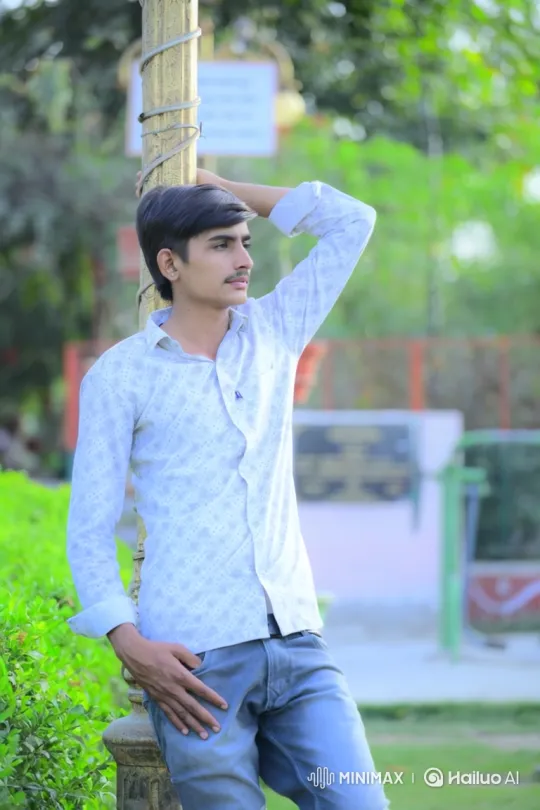 Young Man Meets Narendra Modi Lookalike in Park – AI Generated Video | Hailuo AI