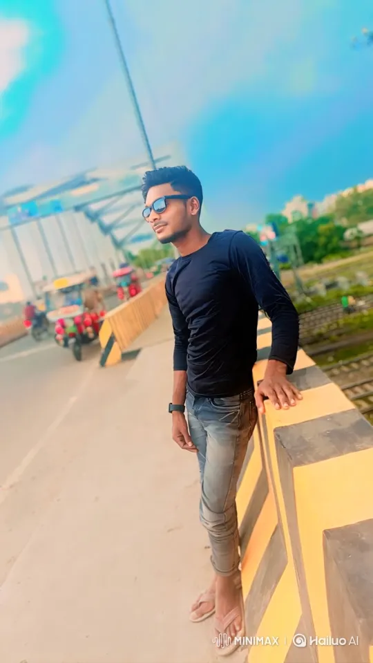 Young Man Meets Narendra Modi on Bridge – AI Generated Video | Hailuo AI