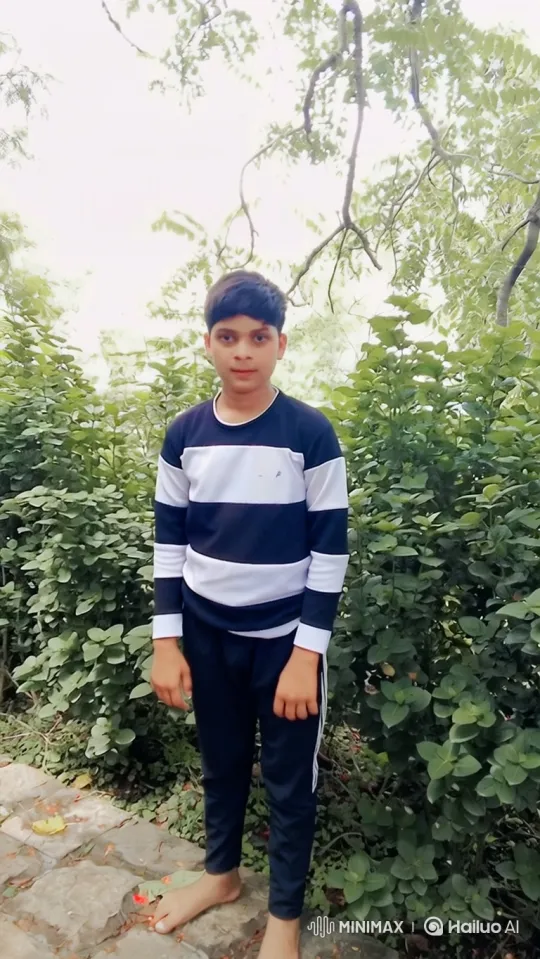 Boy Smiles, Invites Snapchat Add: "anikethindol891" – AI Generated Video | Hailuo AI