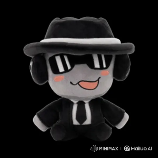 Plush Toy Wins Lottery with Flashing Machine and Gold Coins – AI Generated Video | Hailuo AI