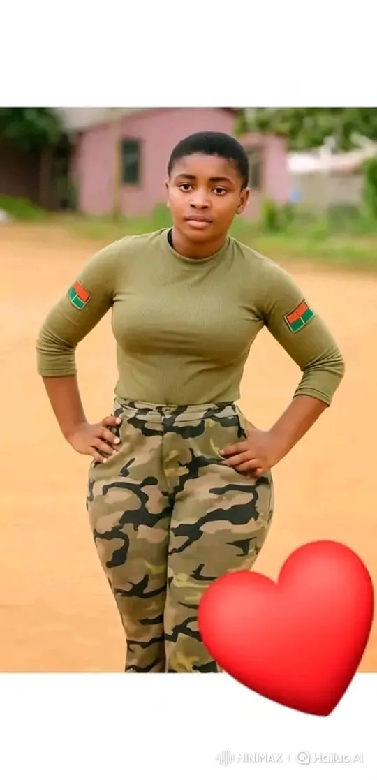 Confident Young Woman Stands Steadfast Outdoors – AI Generated Video | Hailuo AI