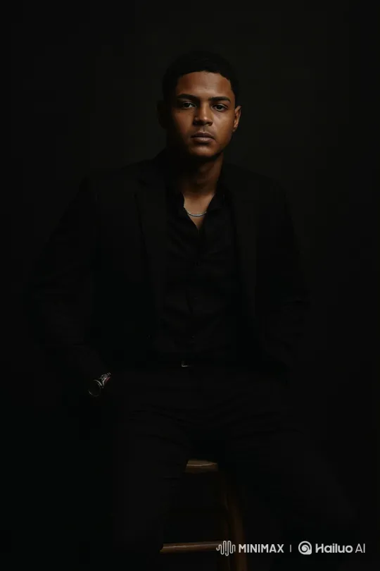 Young Man Delivers Silent, Introspective Monologue – AI Generated Video | Hailuo AI