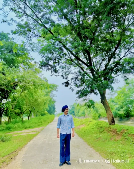 Narendra Modi Meets Young Man on Country Road – AI Generated Video | Hailuo AI